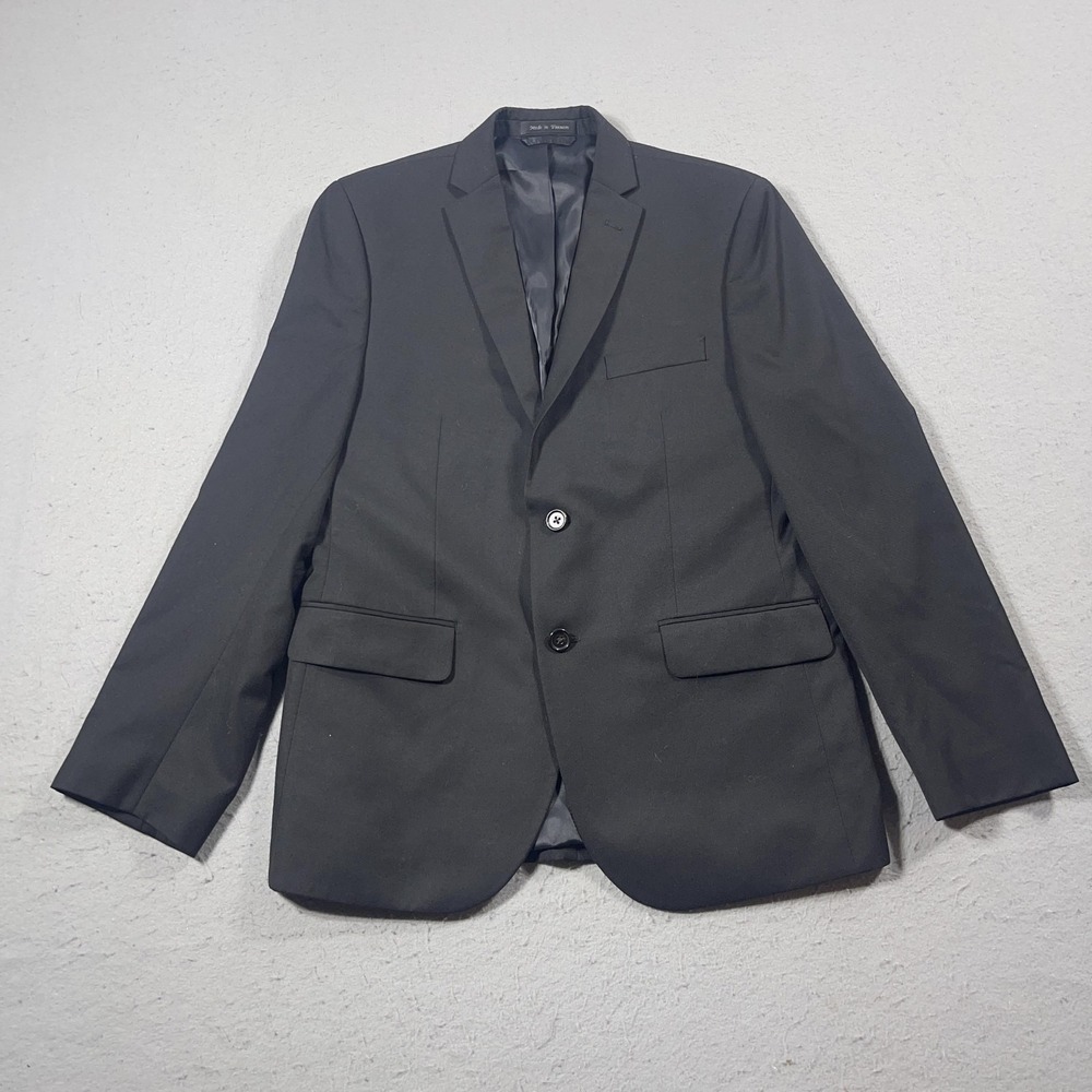Lauren Ralph Lauren Blazer Mens 34R Black Sport Coat Classic 2 Button Jacket